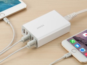 过年聚会不断电，Anker 40W 5口充电器成必备“充电神器”